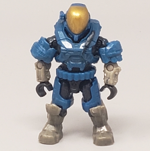 Mega Construx Halo Blue Spartan Mini-Action Figure - Picture 8 of 8